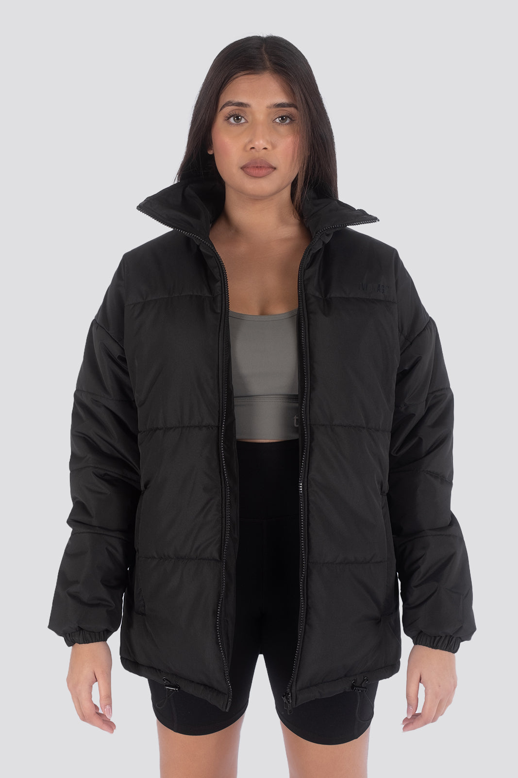 Flux Puffer Jacket - Black – TwoTags