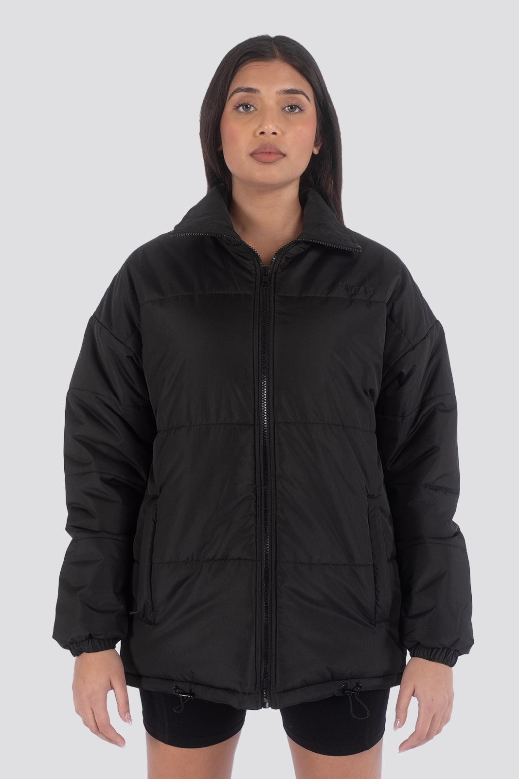 Flux Puffer Jacket - Black – TwoTags