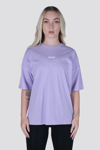 Placid Oversized T-Shirt -Lilac